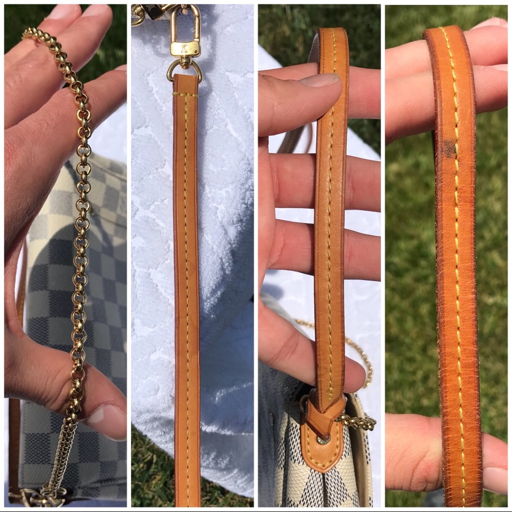 Sold! Louis Vuitton Favorite Damier Azur Crossbody - Picture 7 of 8